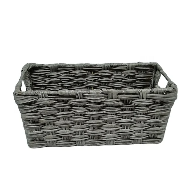 Плетеная корзина для хранения