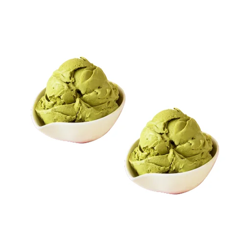 Healthy Low Fat Smooth Japanese Matcha Fragrant Mild Sweet Handcrafted Sugar Free Instant 3.5oz Cup Green Tea Soft Ice Cream