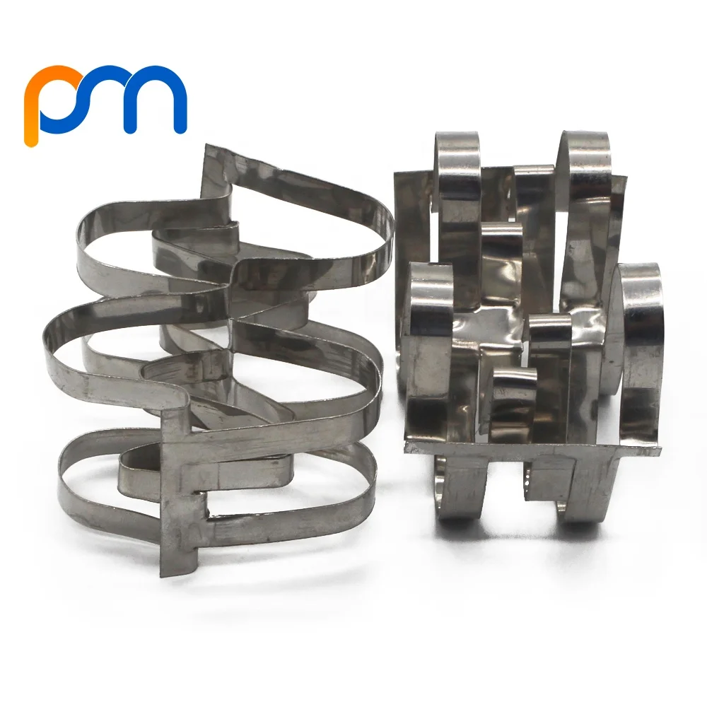 Super Raschig Ring Packing 16mm SS304 Metal Super Raschig Ring for Packed Tower