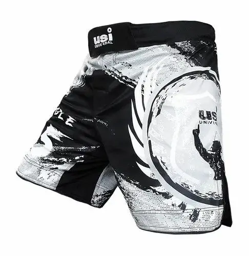 Wholesale Plain Fight Mma Custom Logo Kick Boxing Muay Thai Shorts Pink Purple Black Red White Light XXL Cotton Blue Embroidery