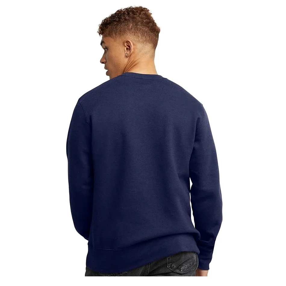 Customized design standard round neck Long Sleeve Heavyweight 100% Cotton fleece men sweatshirt from Bangladesh factory price