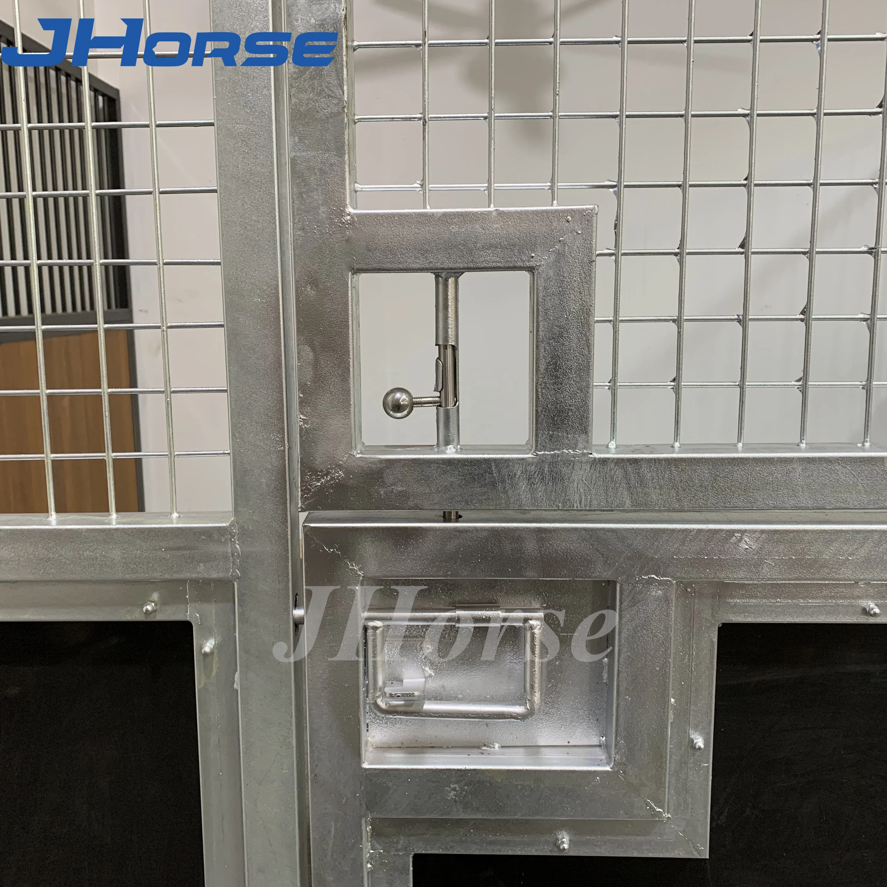 Outdoor portable horse box horse stall fronts with HDPE panel Horse stable sets