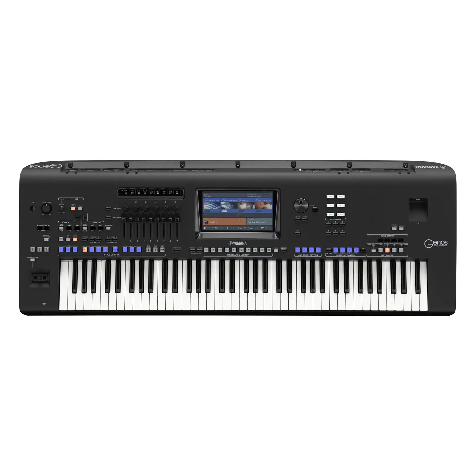 ROYAL SALES FOR Attest Yamahas Genos Tyros 5 76 keys Tyros 7 61 keys Arranger Workstations 76-Key Digital Piano NEW