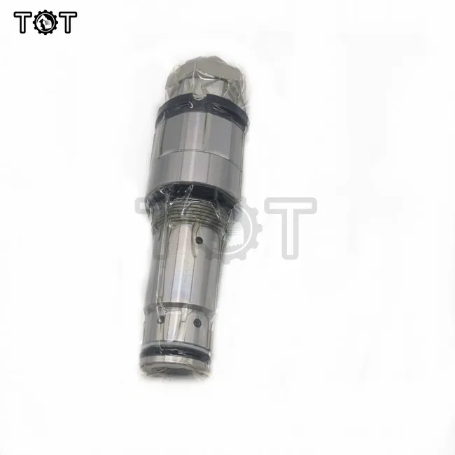 PC100-6 PC120-6 7233090101 Excavator Parts Main  Auxiliary Guns Main Relief Valve  Main Gun Overflow Valve and 723-30-90101