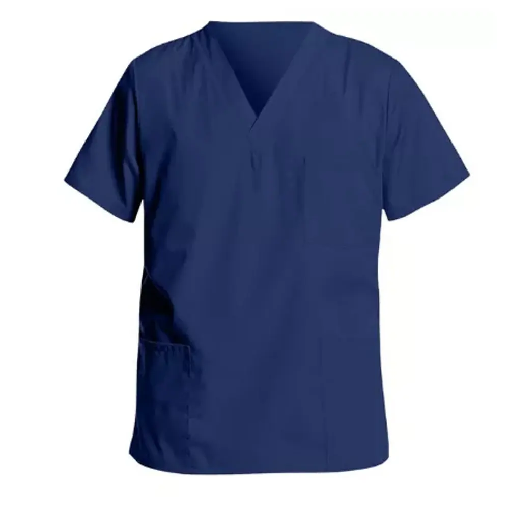 Unisex Medical Uniforms Men Women Nursing Clothes Beauty Costume Nurse Scrub Coat Doctor Dentist Workwear Clinical Tops
