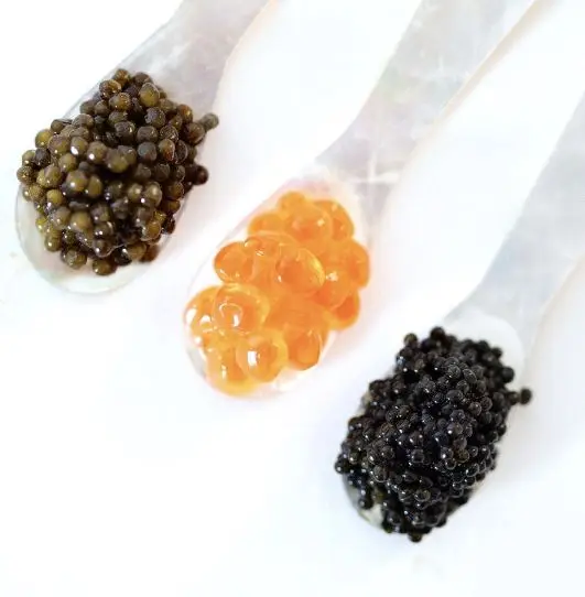 Factory Price Seafood Black and Red Caviar