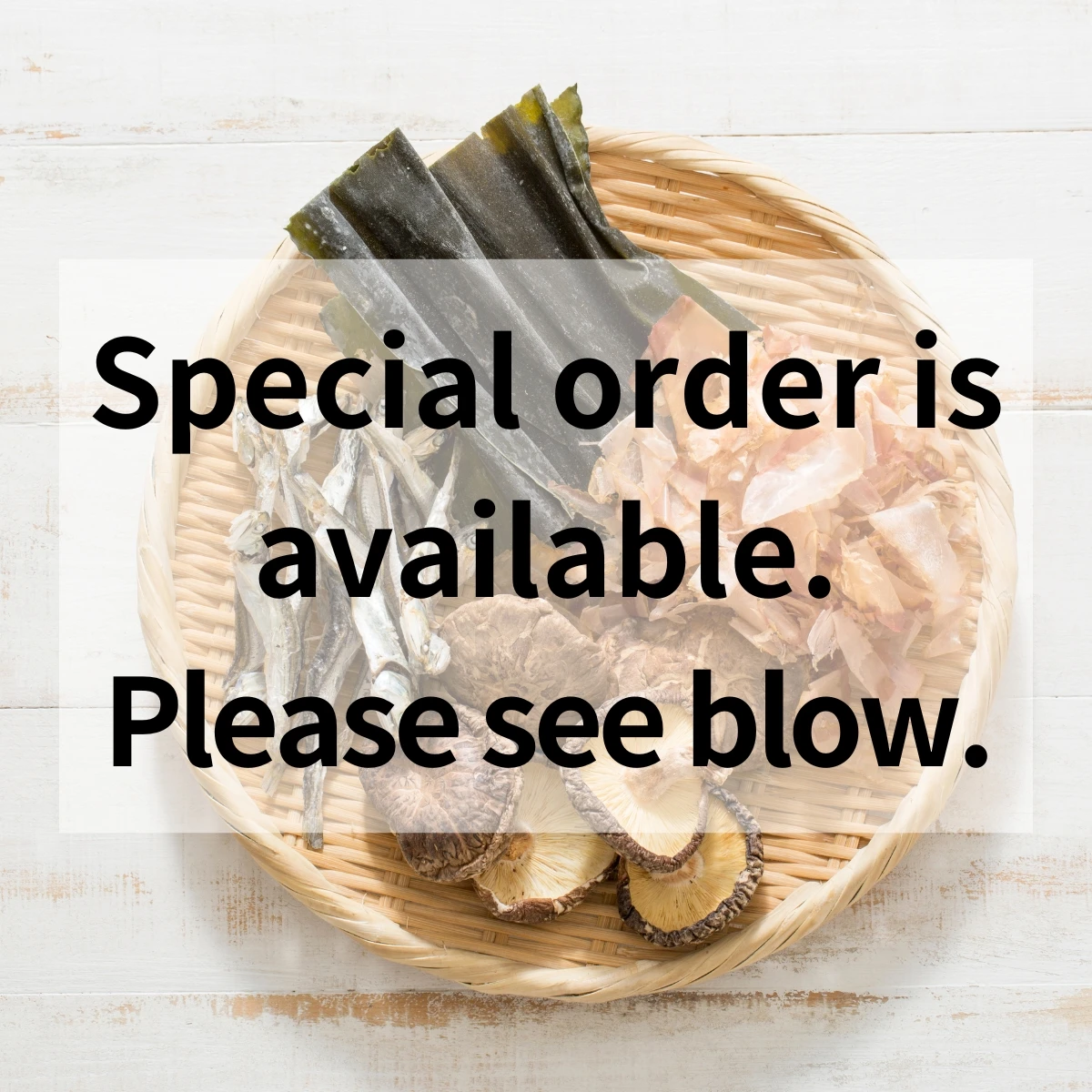 Mizudashi Pack (Sea Bream/Grilled Flying Fish Dashi Pack for Cold Brew) 40g x 100 bags