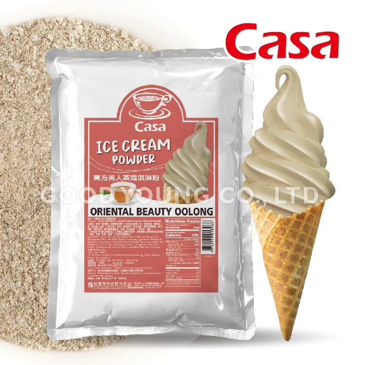 Материал для мороженого десерт 1 кг Восточная красота Улун чай со вкусом мгновенное мягкое подавление порошок