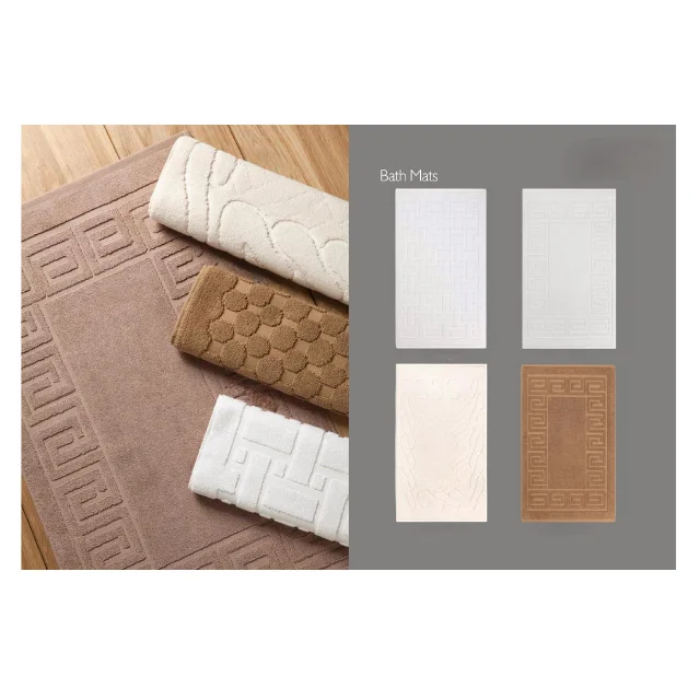 Premium Quality 100% Cotton Foot Towel Bath Mat Logo Woven Design 950 gr/m2 Best Product for Home Use Worldwide Shipping