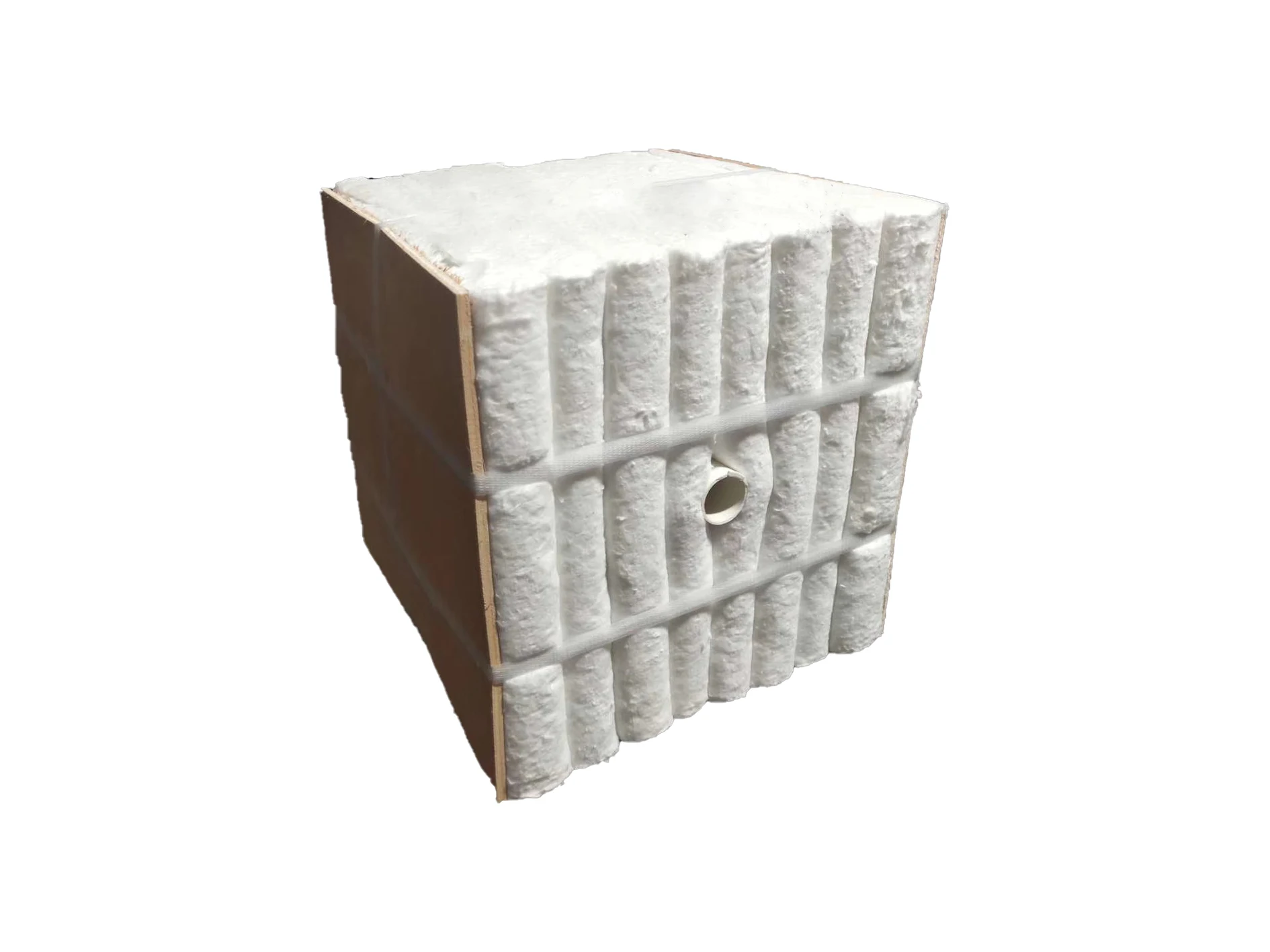 Refractory insulation material ceramic fiber module for induction furnace