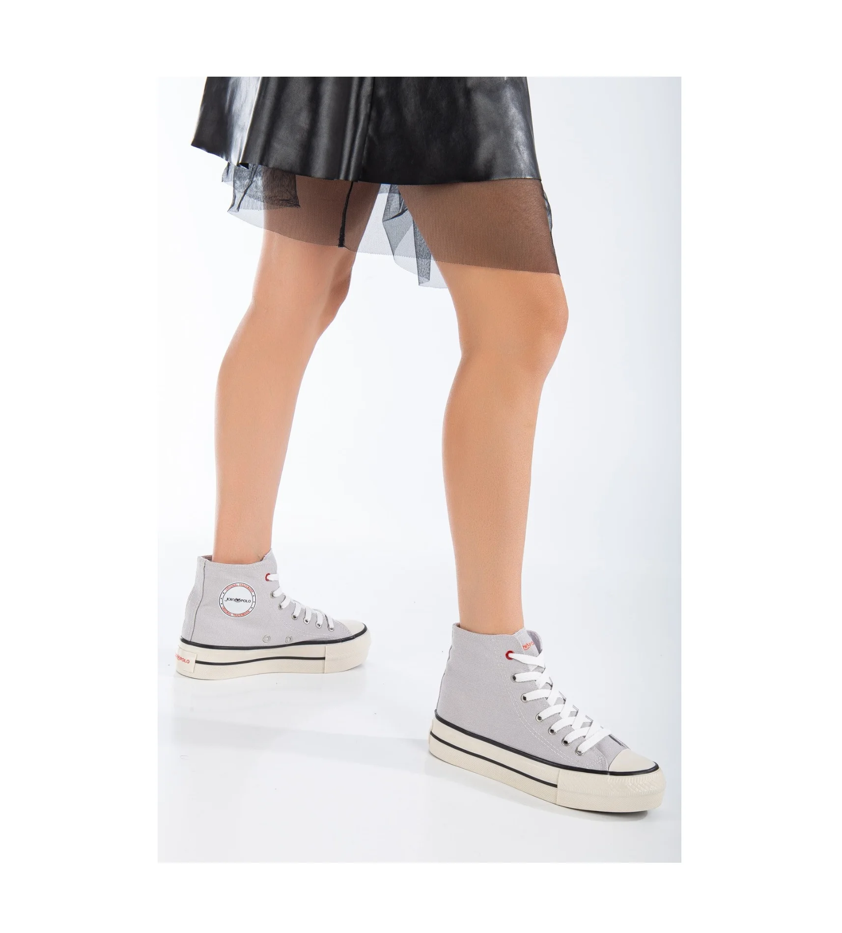 Wholesale New Winter Season Classic Female Wrap Hook  Loop Colored Women Artificial Skin Sole Shoe Women Boot Gray Shoes Women