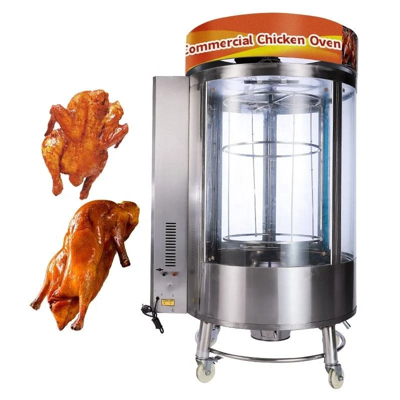 Gas roasted chicken oven equipment/rotary chickens grill machine/roast duck oven