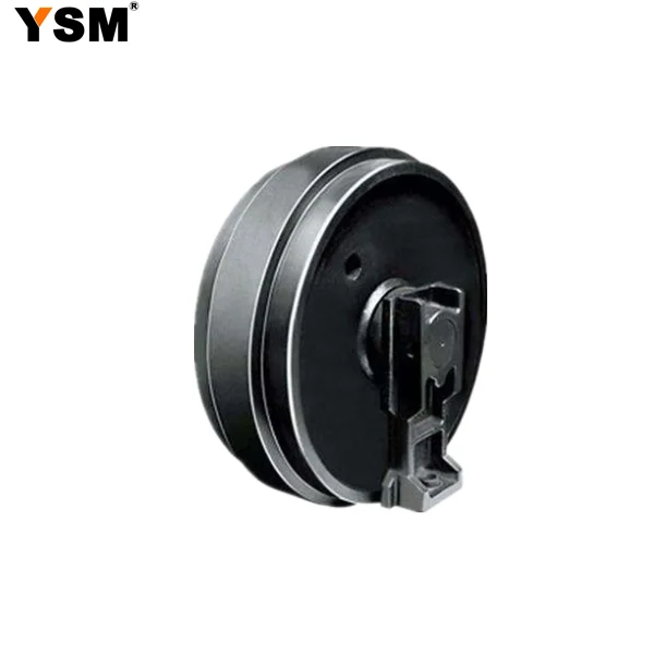 Undercarriage Spare Parts Mini Excavator Idler Front Wheel  Js30 Plus Bulldozer Track Idler