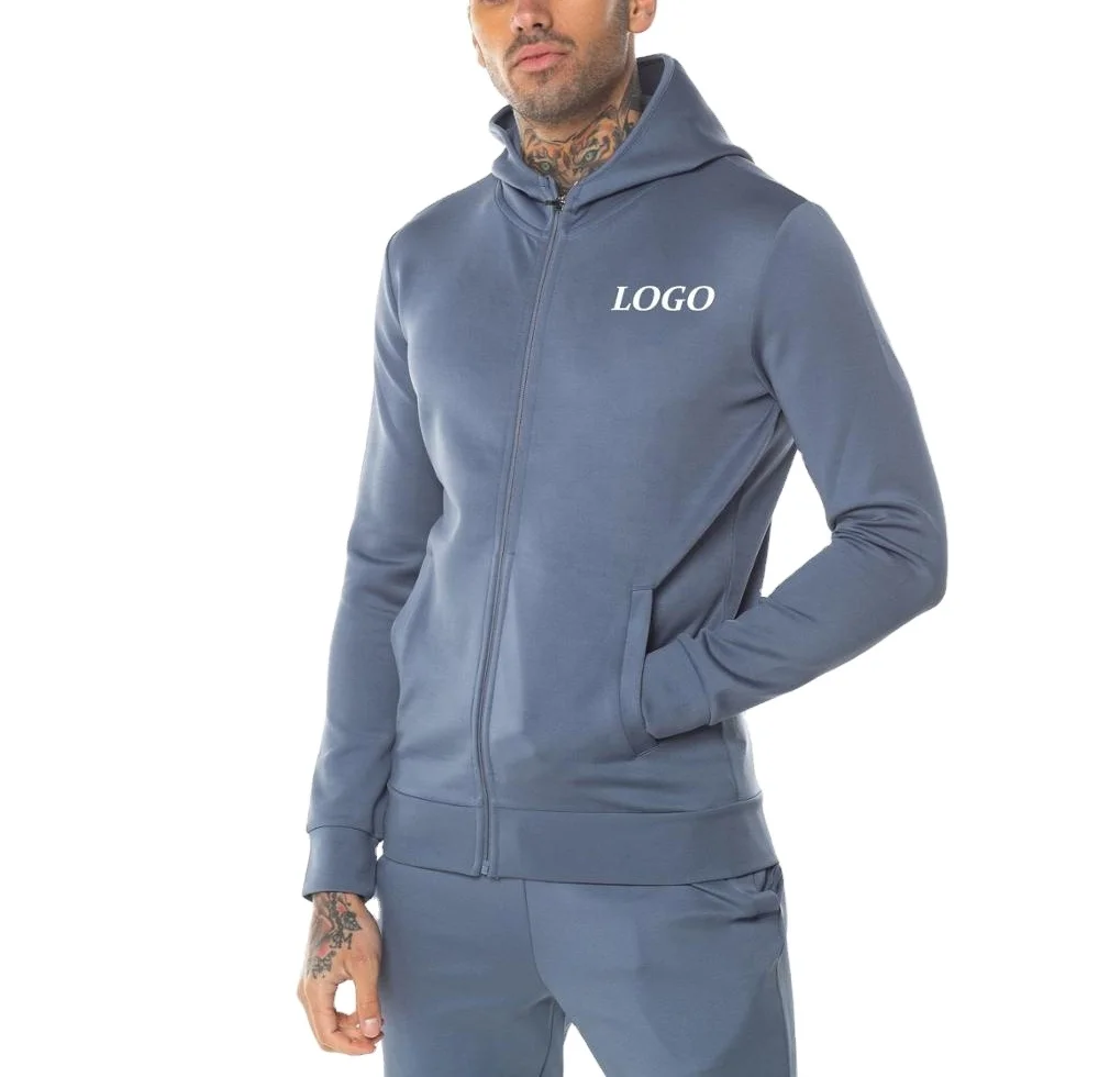 Custom Logo Men Tracksuits Sweat Suit Fleece Jogging Plain Two 2 Piece Sweatsuits Unisex Jogger Pants Sweatpants and Hoodie Set