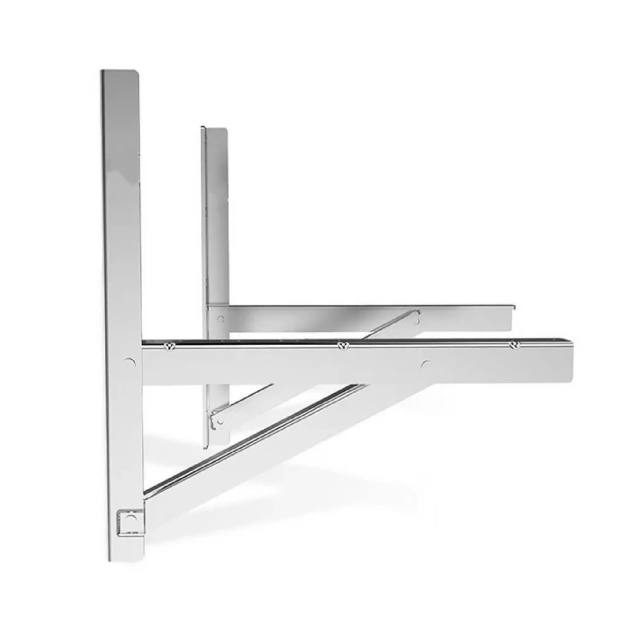 Modern L Type Wall Shelf Bracket Stainless Steel Heavy Support for Home Office HVAC Parts Air Conditioner