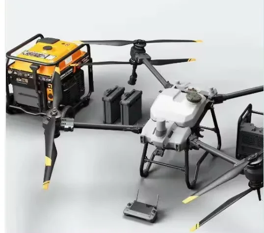 DJI Agras T40 Combo 40L Tank 50kg Spreading Payload Dual Atomized Spraying System Outdoor Drone for Agricultural Payload Sprayer