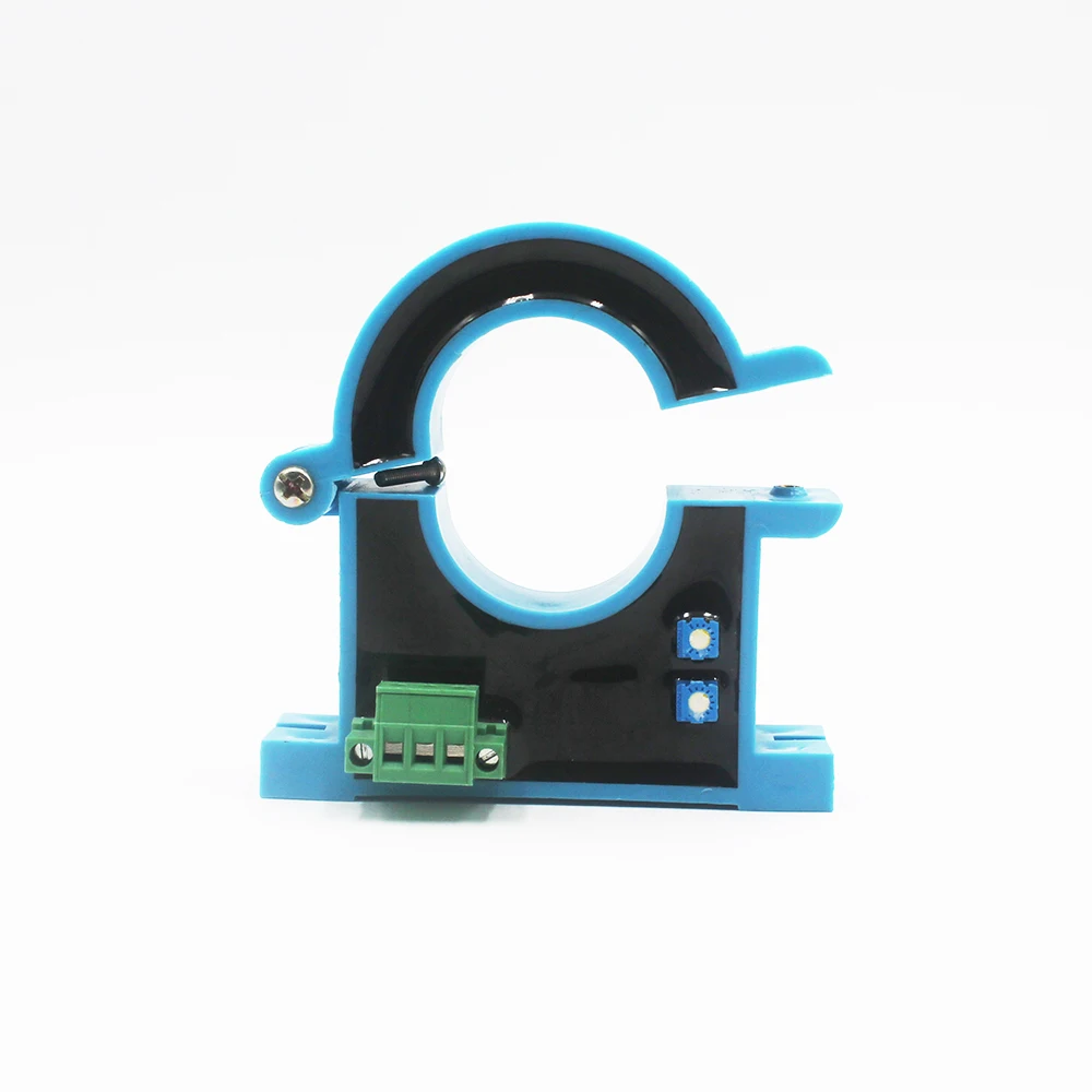 Factory direct sale 4 20ma dc hall current transmitter industrial current sensor 0-500A current sensor 0-10v