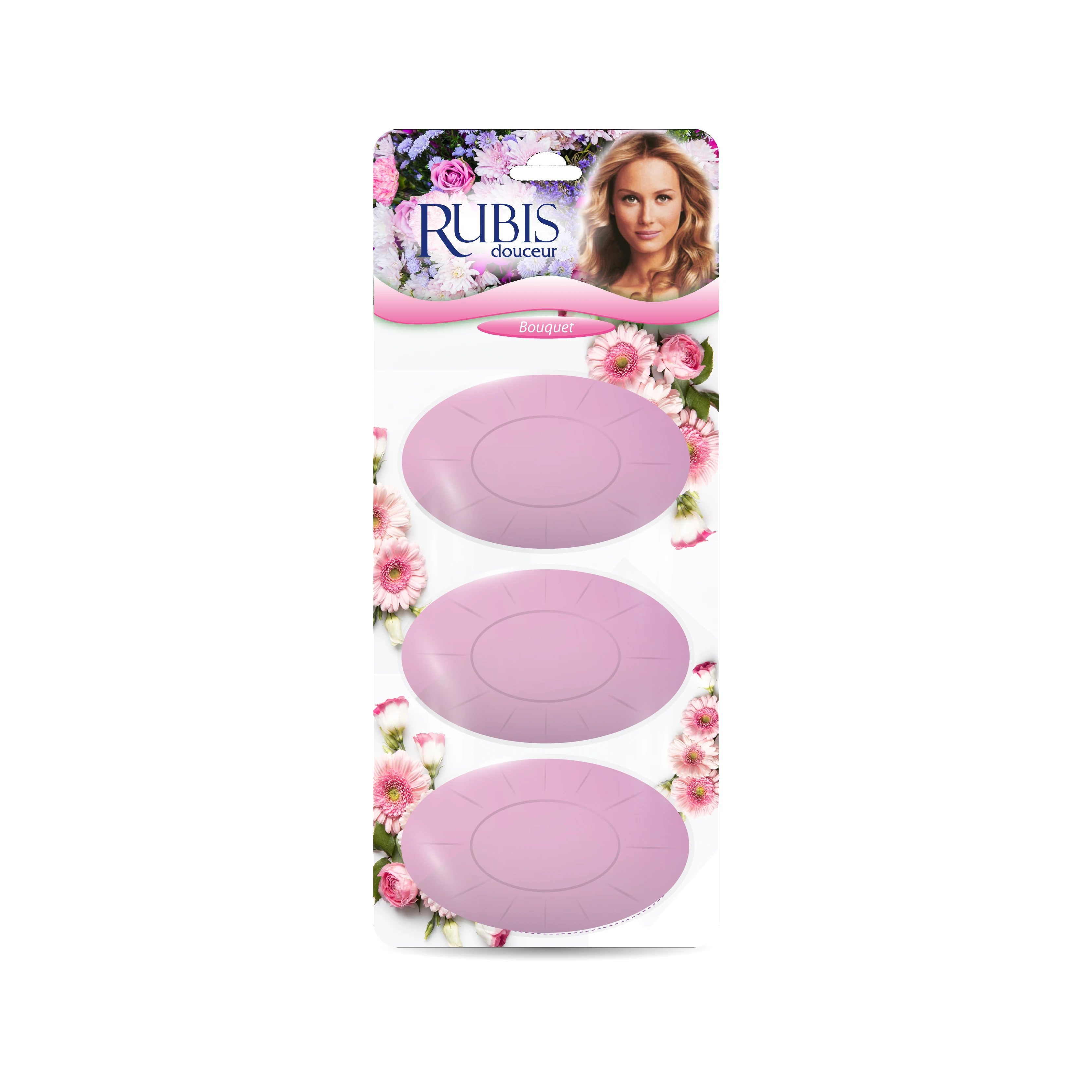 Rubis - 3 x 100 gr Blister Pack Lavender Soap