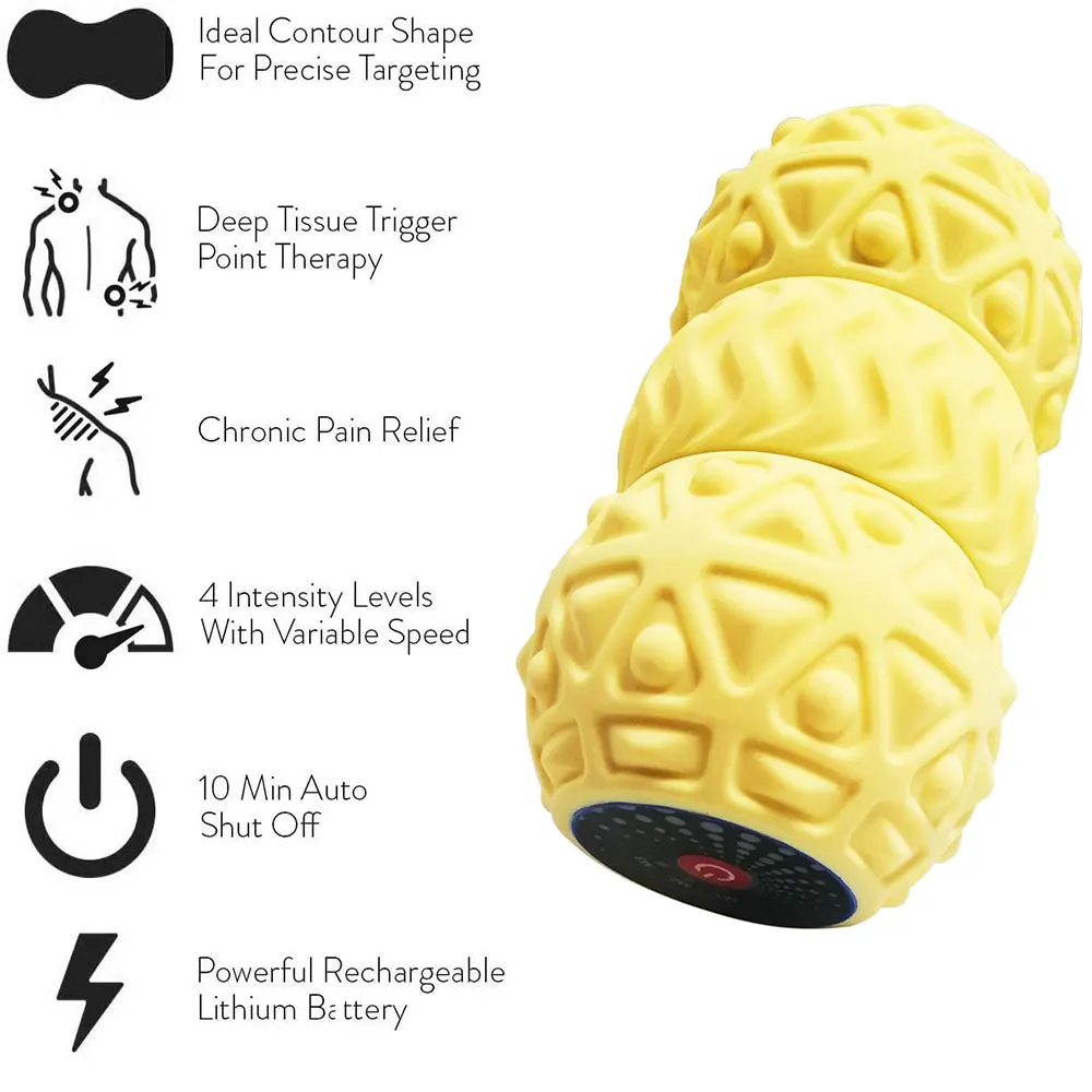 Deep Tissue Massage, Myofascial Release and Sports Recovery Massage Ball  (Orange)  S511