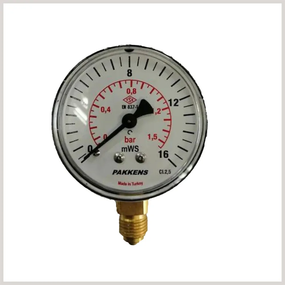 Hydrometer Digital 0-63 Pakkens Best Price Manufacturer High Quality Pressure Gauge Hydrometer for Indoor Gas Installations