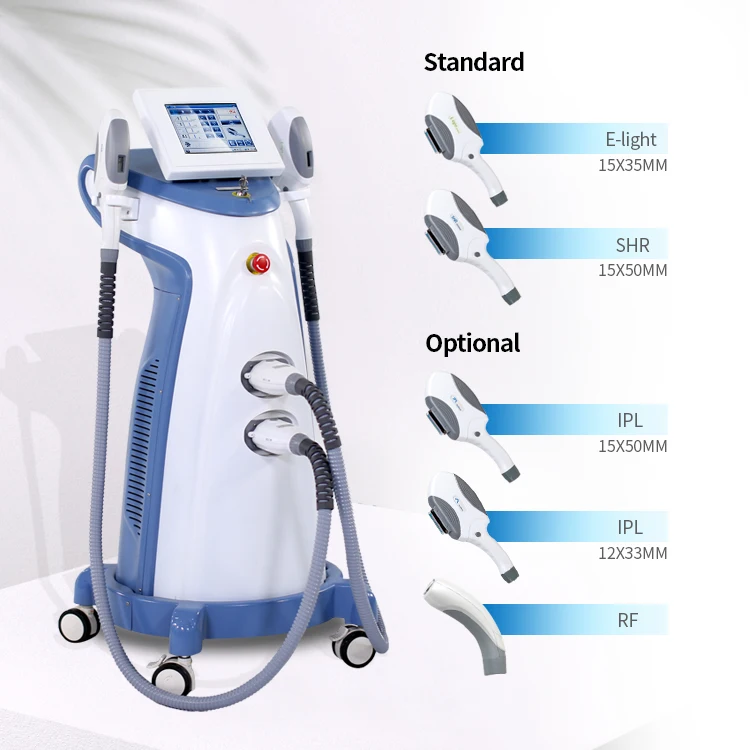portable germany lamp fast hair removal hr laser 3 in 1 ipl opt machine