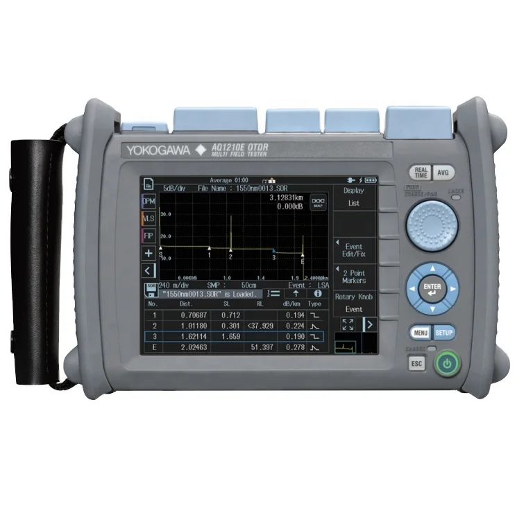 Original Japan Yokogawa AQ1210 Series AQ1210E 1310/1550/1625nm SM OTDR Optical Time Domain Reflectometer price