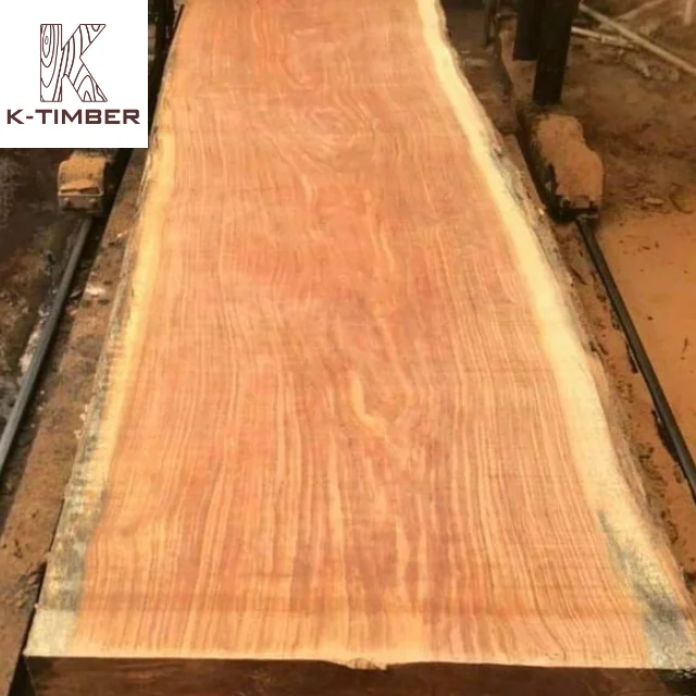 Doussie Slab Hardwood Oak Wood Board Wood Pallets Wooden Timber Osb Board Lumber Log Cedar Walnut Plank K-Timber