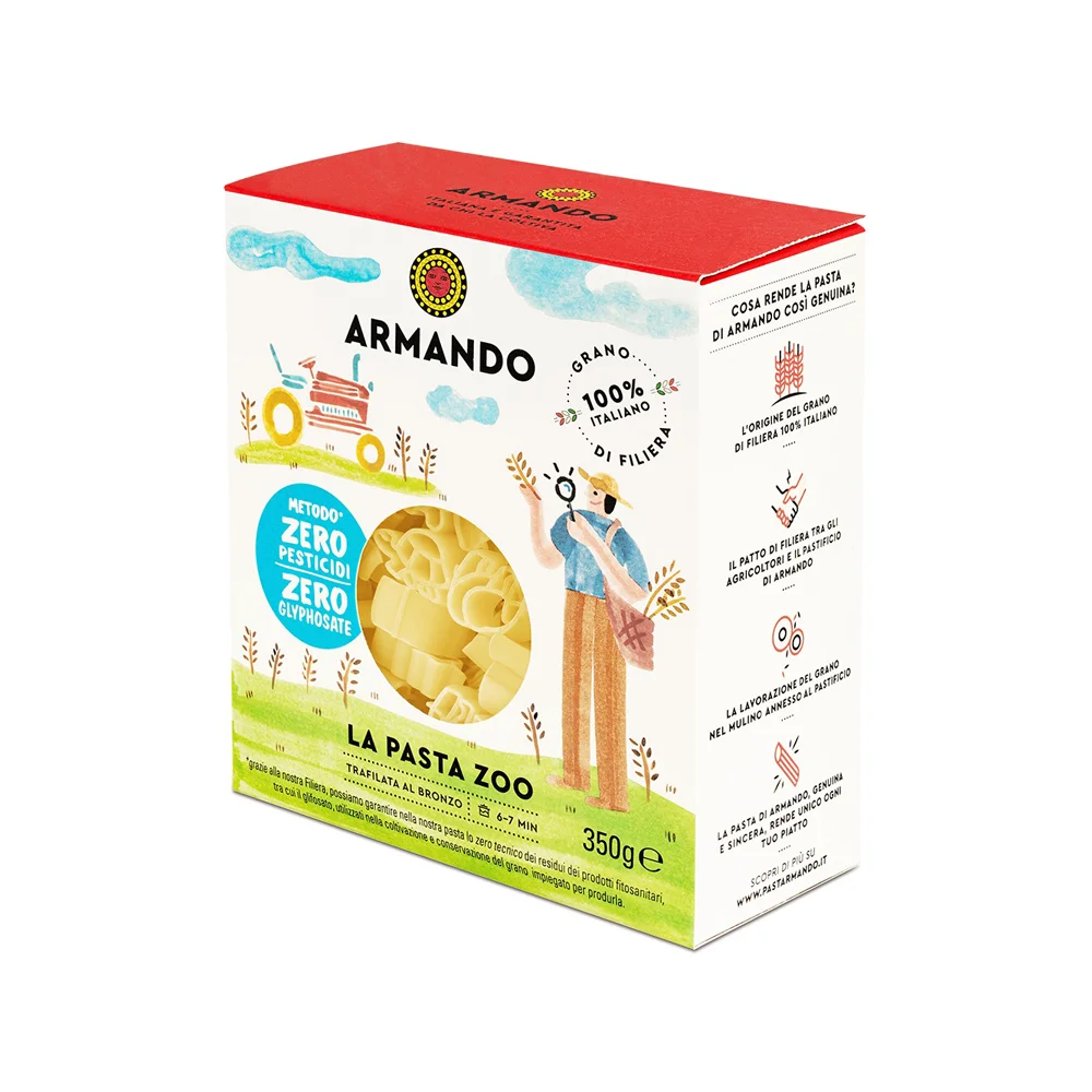 High Italian Quality Dry pasta 400g Special Shape kids in pack Rough Die Durum Wheat Pasta for Wholesale