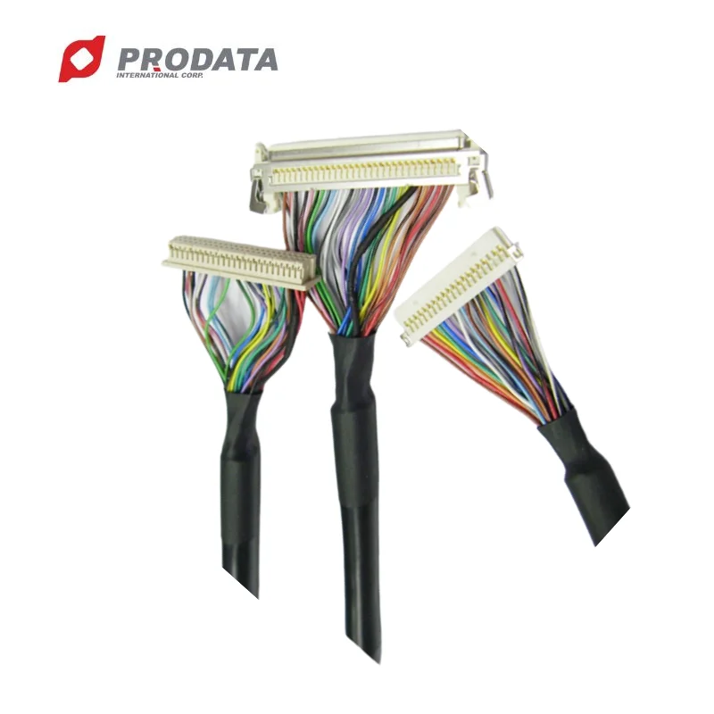 Custom ROHS Compliant AWG32-48 LVDS Cable Assembly
