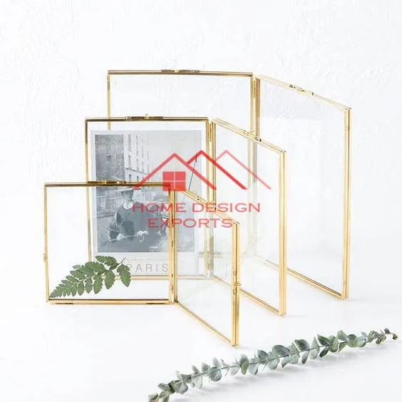 Glass And Brass Pictures Frame At Cheap Wholesale price Home Hotel Decor Brass At Cheap Rate