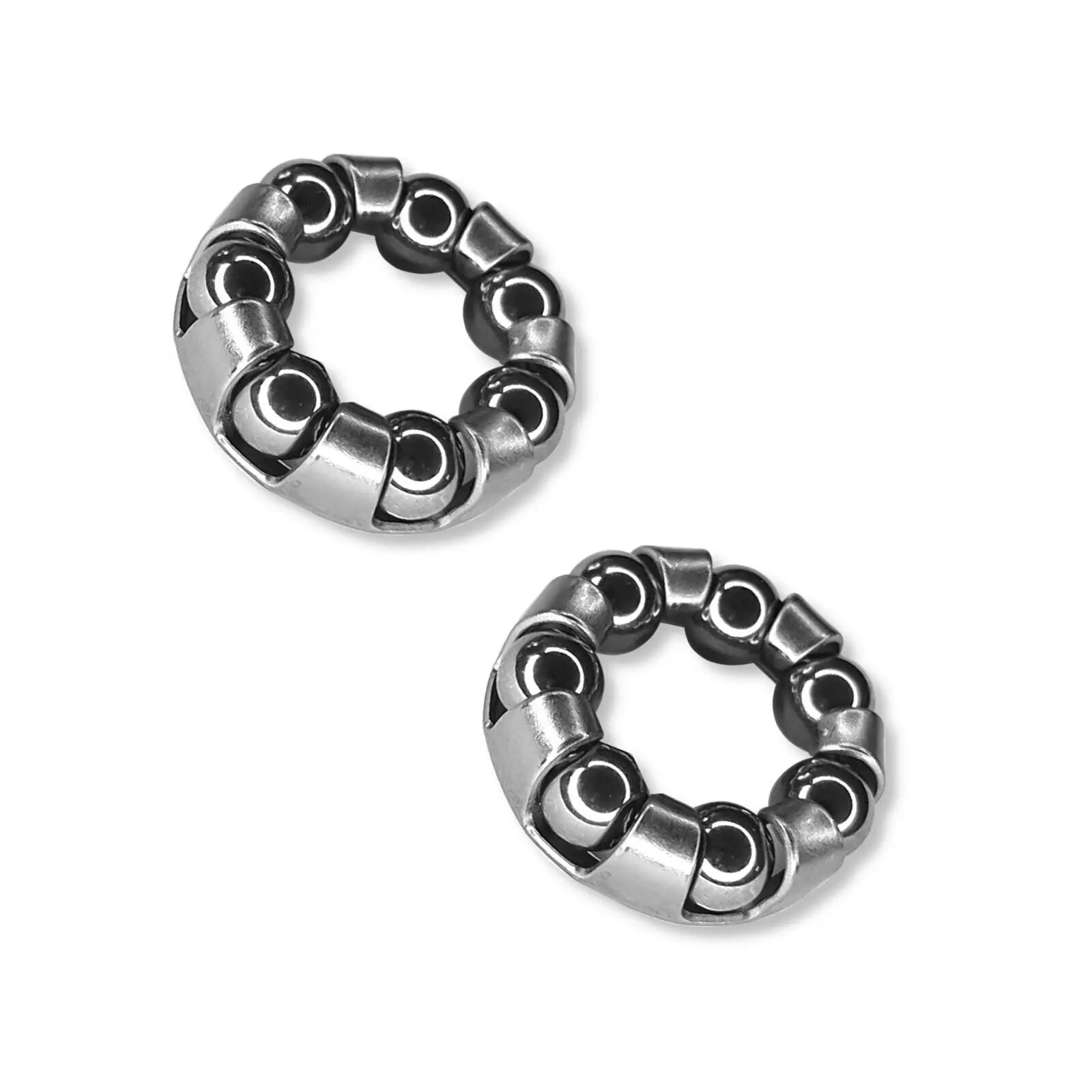 Caged Ball Bearings OD 38mm ( 8 PCS ) Rear Bike Wheel Hub Headset Crankshaft