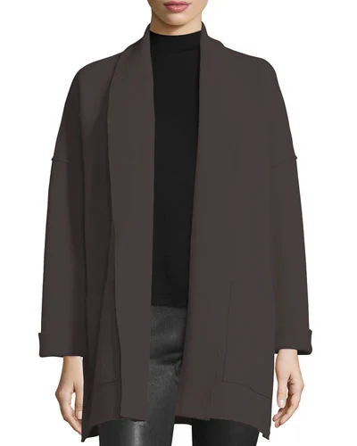 Wool Coat Ladies Cashmere Coats Women Real Fox Fur Collar Womens High Quality Pink Long Plus Size Clothing Plain Quantity Winter