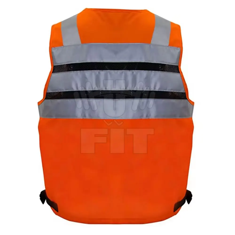 Professional Manufacturer Hi Vis Reflective Safety Vest Construction Safety Vest High Visibility Work