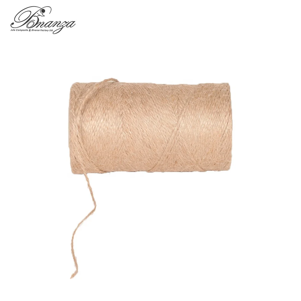 Hundred Percent Tossa 12 lbs 2 ply CRT Jute Twine from Bonanza Jute Composite & Diverse Factory Ltd.