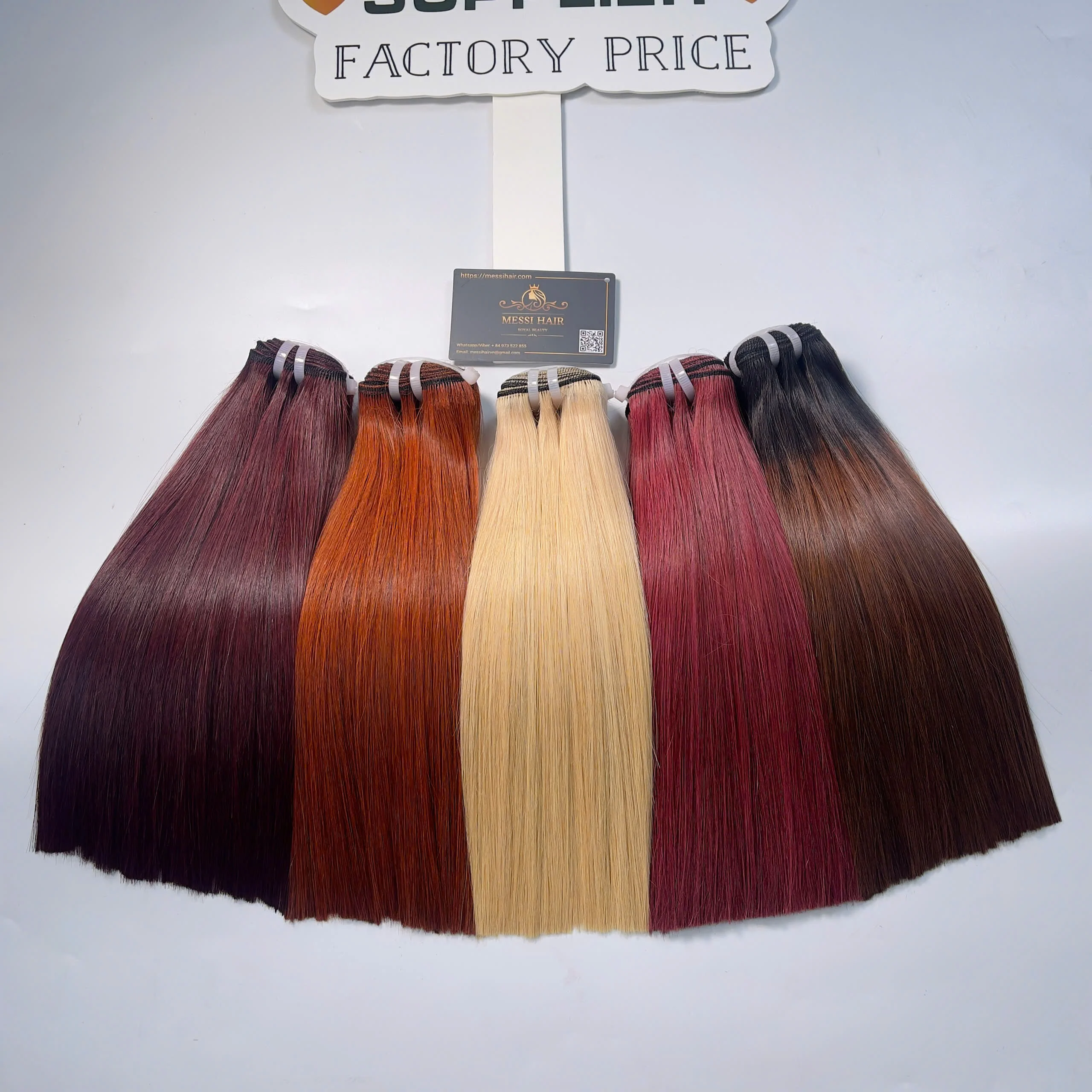 Perfect Combo Premium Quality Combo 3 Bundles with HD Lace Frontal for Set Wig Human Hair Vietnamese genius weft No reviews yet