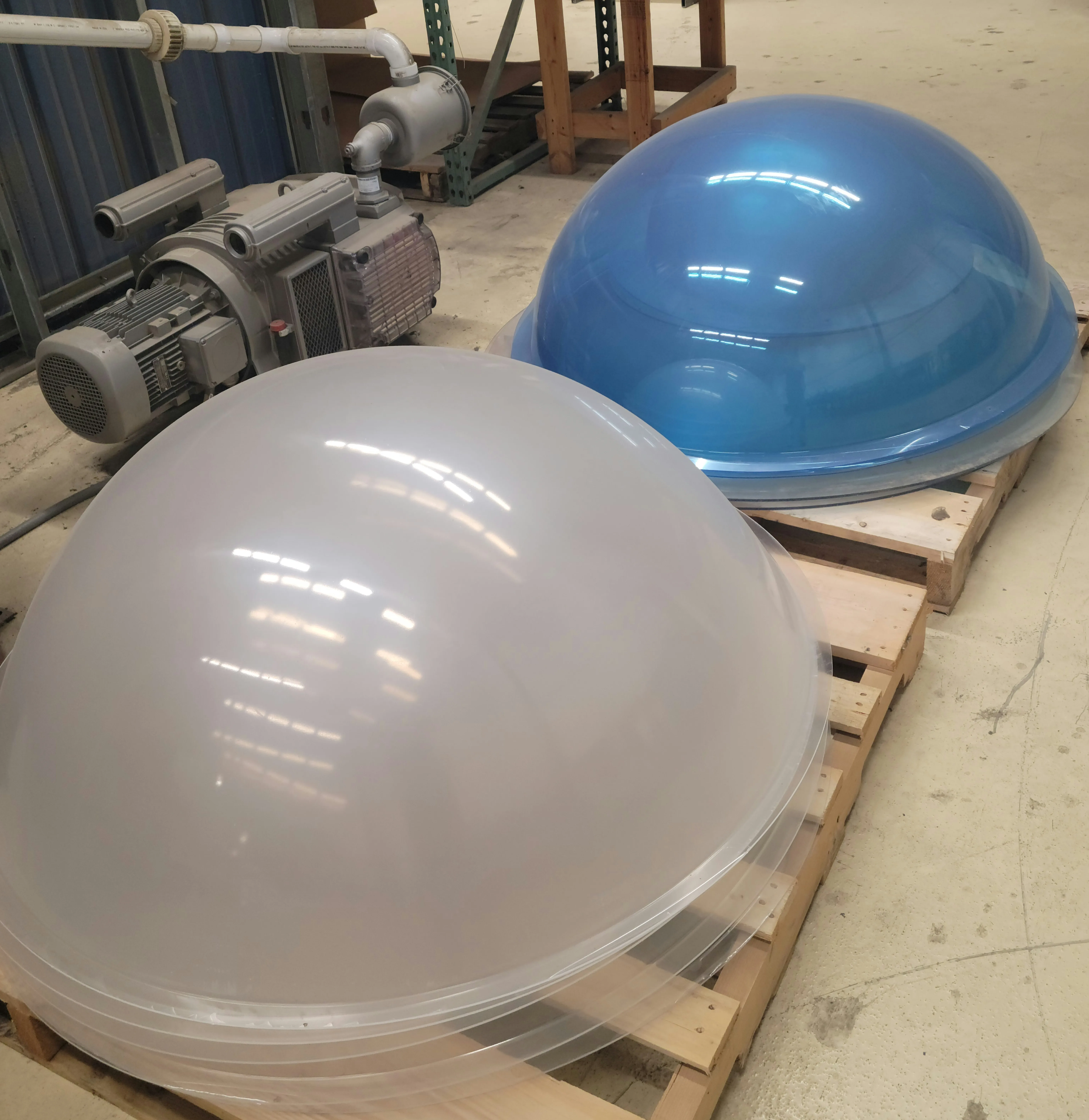 Replex Plastics Polycarbonate Playground Cockpit Dome Customizable OEM Any Shape Size Application Polycarbonate Dome Equipments