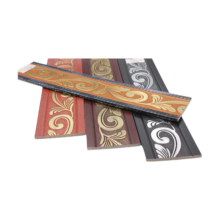 Changhua OEM Classical Designs Flower Embossing Polystyrene Cornice Design PS Decoration Moulding