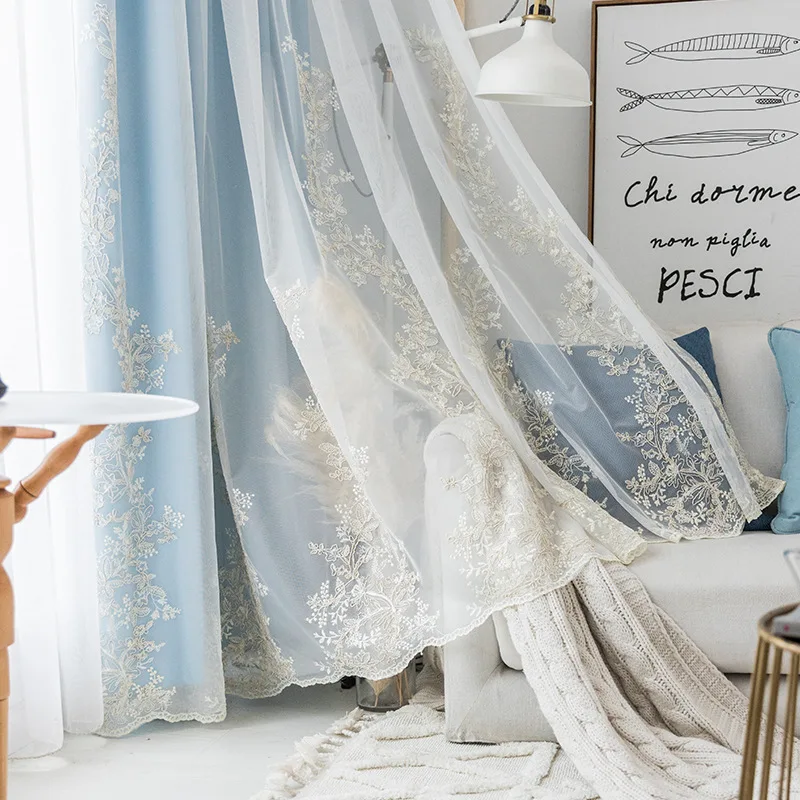 Оптовая продажа на заказ кружевные белые шторы Cortinas Para Sala Elegantes Rideaux Pour Maison Cortina