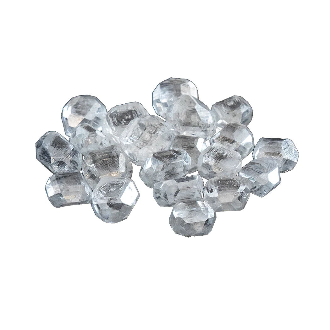 Lab Grown Hpht 1CT Raw Synthetic White Uncut Rough Industrial Diamond