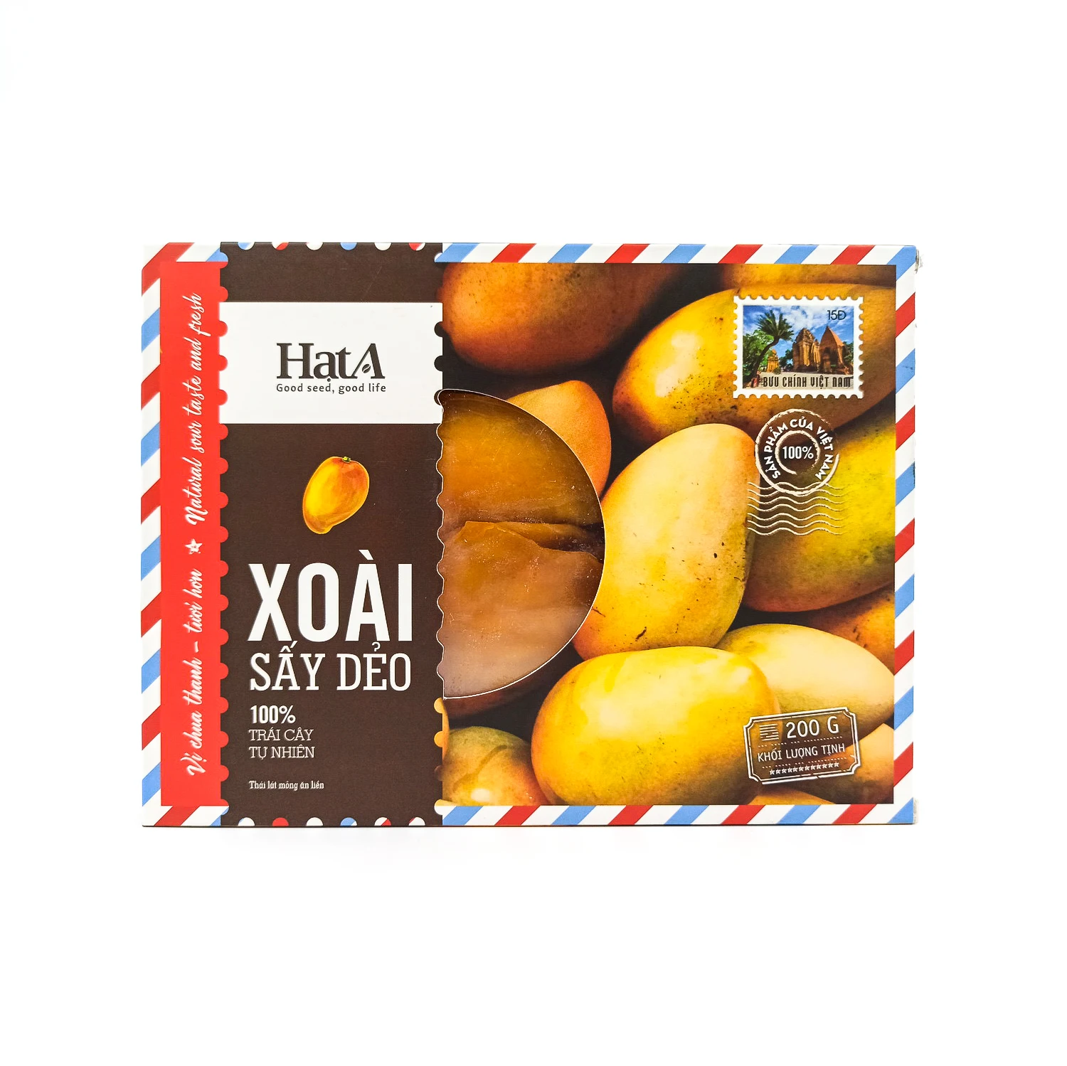 OEM ODM Private Soft Dried Mango 100% Natural Mango Dry Fruits HAT A brand made in Vietnam