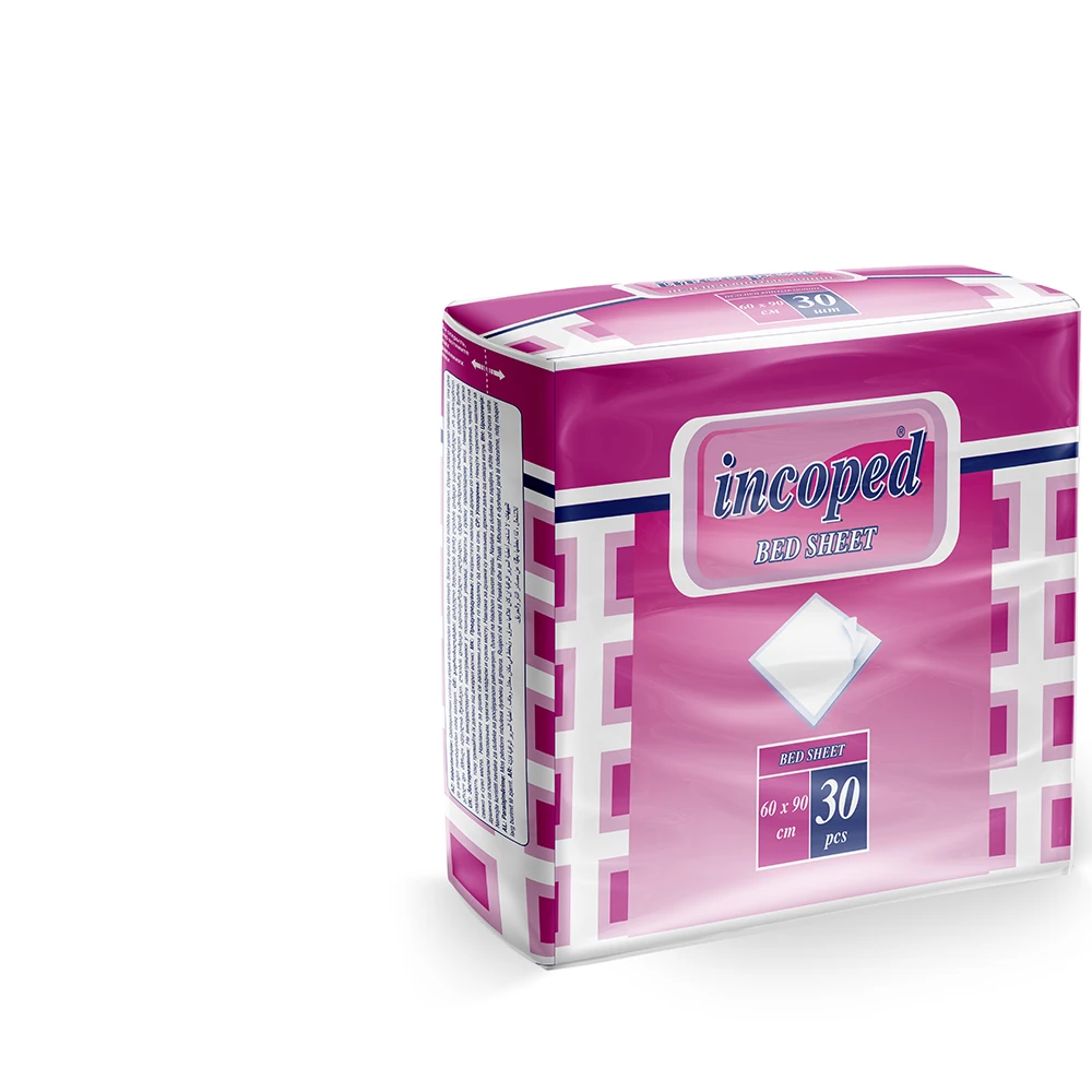 Bulk Supplier Incoped Bed Sheet Under Pad  Soft and Comfortable Sheet available At Latest Market Price