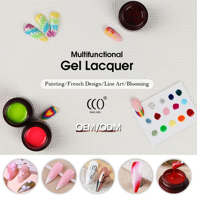 2023 newest design  hema free nails painting gel solid gel nail 3d nail art gel