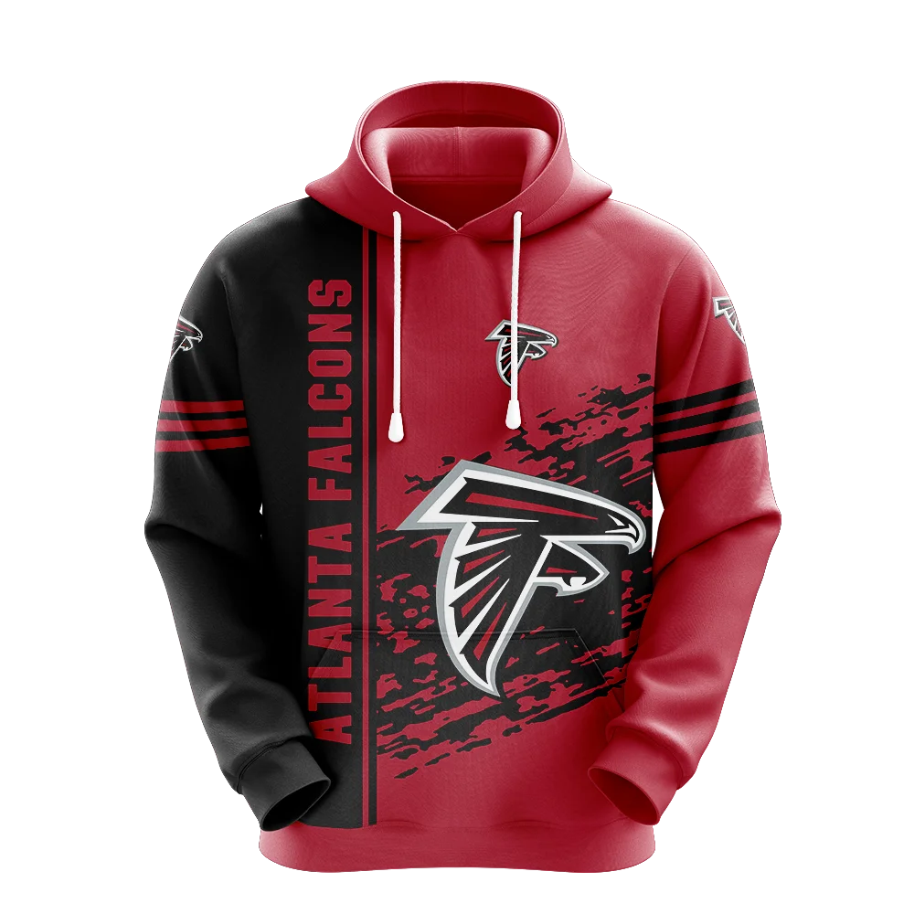 Atlanta Falcons Mens Football Sweatsuit Jogging Hoodie Sweatpants Sports Suit