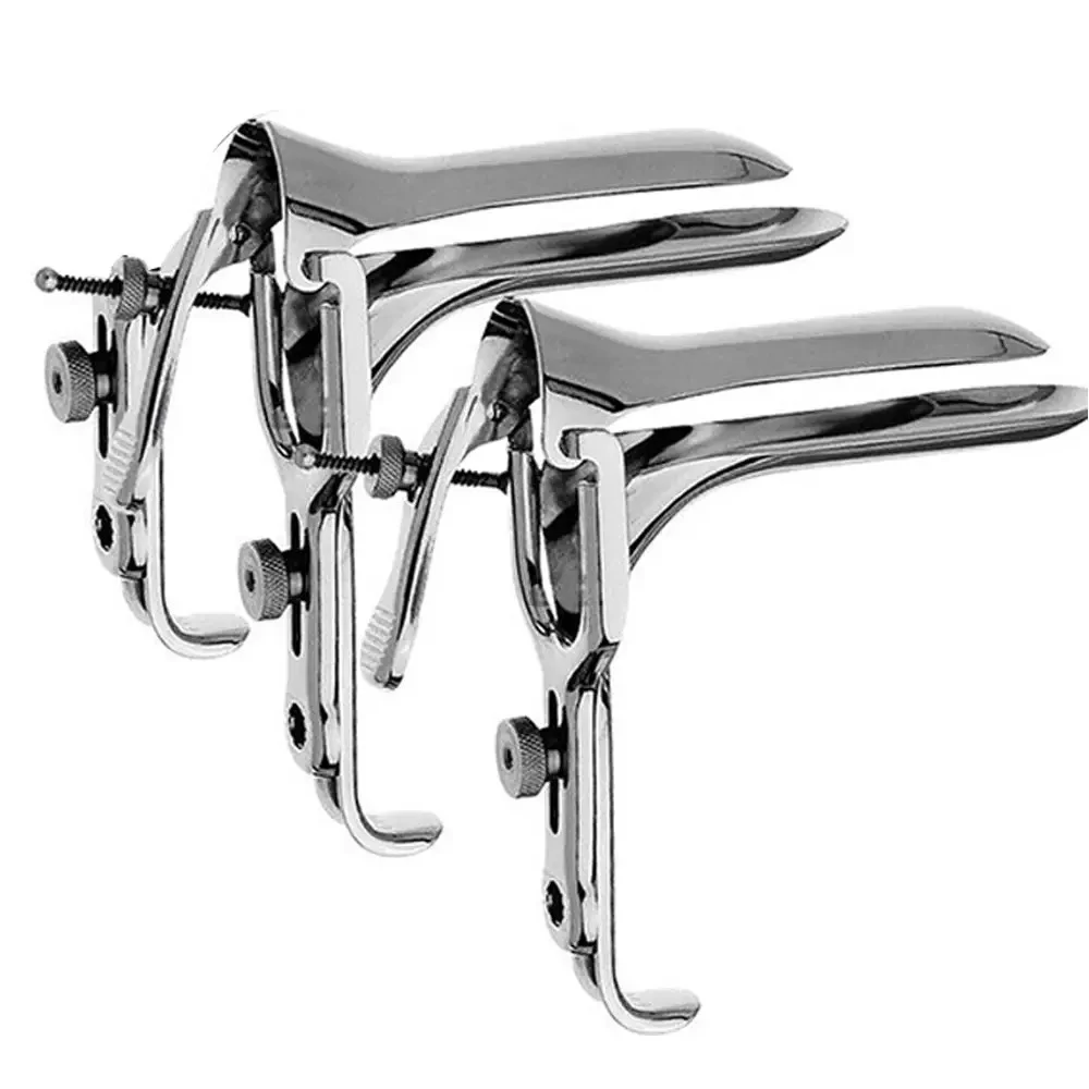 High Quality Stainless Steel Vaginal Speculum Lightweight Manual Power Source Free Sample with Low Price