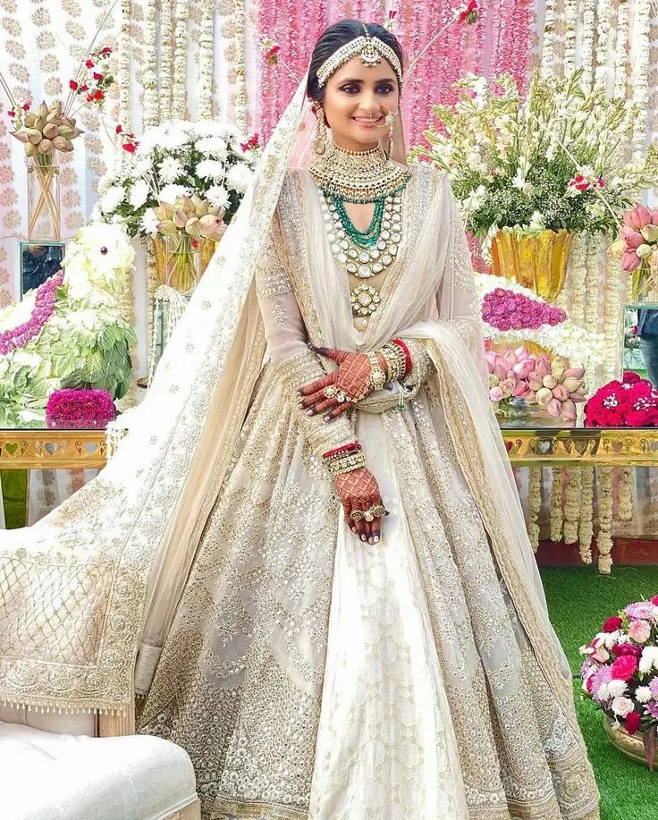 Reception Lehenga Choli For Pakistani Bride Heavy Lehenga Customize Dress Asian Bridal Wedding Dresses From Indian Supplier