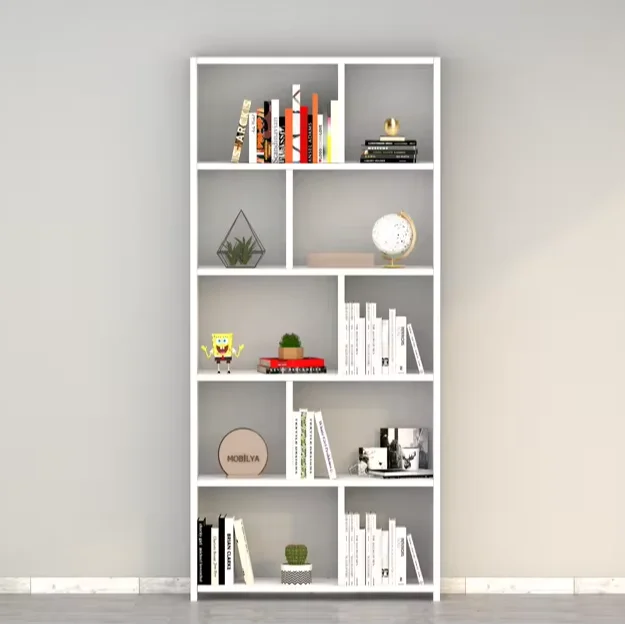 Оптовая продажа, недорогая Асимметричная книжная полка в Лондоне, супер качество, оптовая продажа, книжная полка для дома и офиса 160x70x20