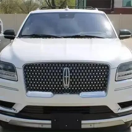 Лидер продаж подержанные автомобили низкий пробег левый руль 2019 Lincoln навигатор L 4x4 резервный 4dr внедорожник Белый Платиновый для продажи