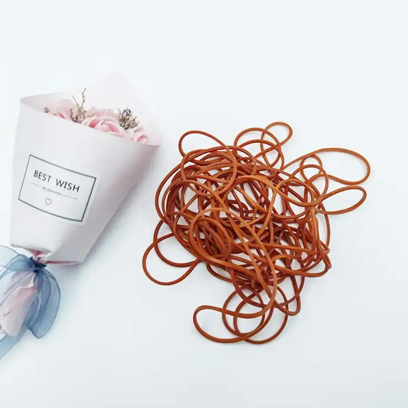 Explosive models Cheap solid Color hight rubber band for Office school bank