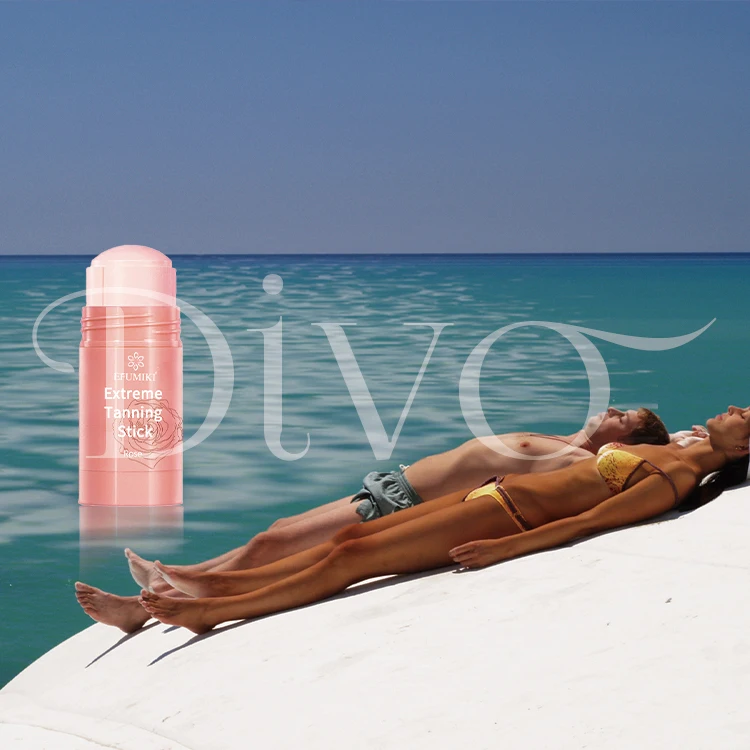 Private Label Low MOQ Sun Tan Free Sample Sun Tan Stick Tanning  Stick Sunbed
