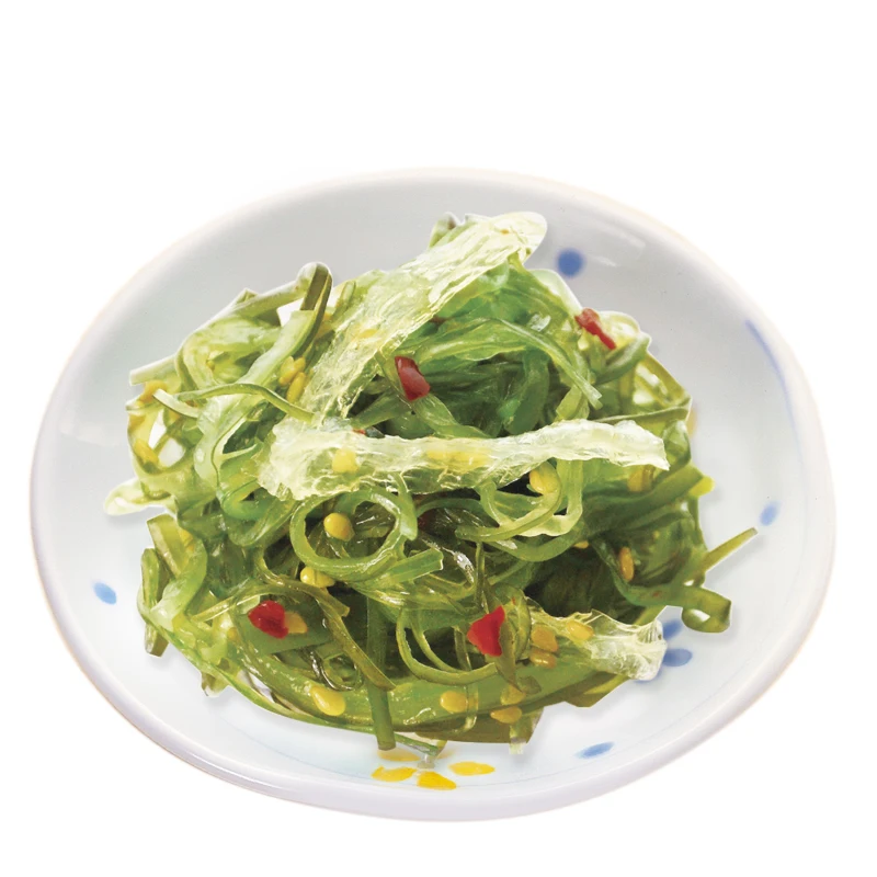 OEM ODM Taiwan Frozen seafood Slice Wakame 1kg Wakama Salad for sushi salad